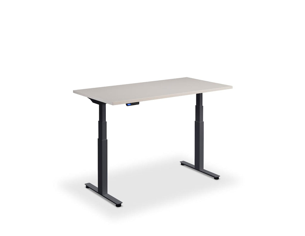 Lavoro Flyga Dual Motor Sit-Stand Desk - 700mm Deep Desktops - Anthracite Frame Accessories Lavoro Cashmere 1200x700 Anthracite