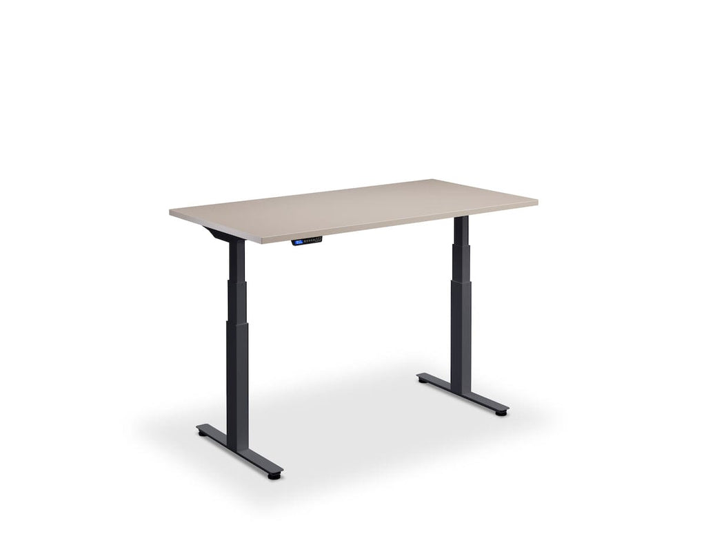 Lavoro Flyga Dual Motor Sit-Stand Desk - 700mm Deep Desktops - Anthracite Frame Accessories Lavoro Stone 1200x700 Anthracite