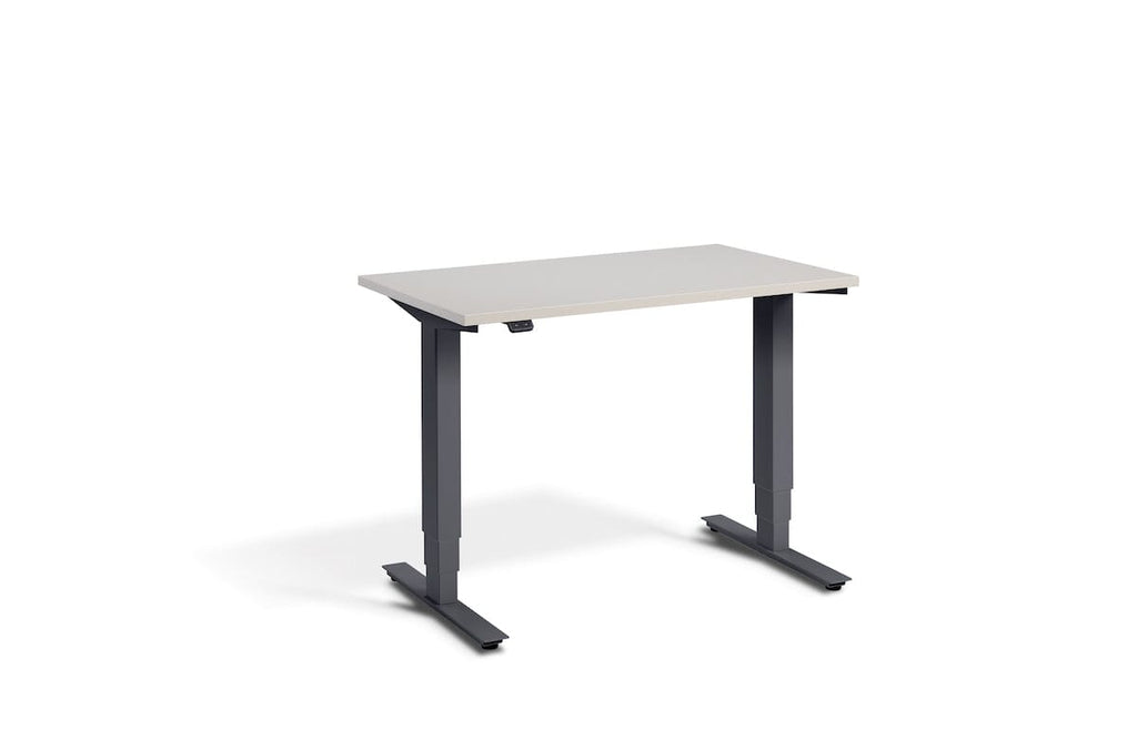 Lavoro Advance Mini Dual Motor Sit-Stand Desk - Anthracite Frame Accessories Lavoro Cashmere  