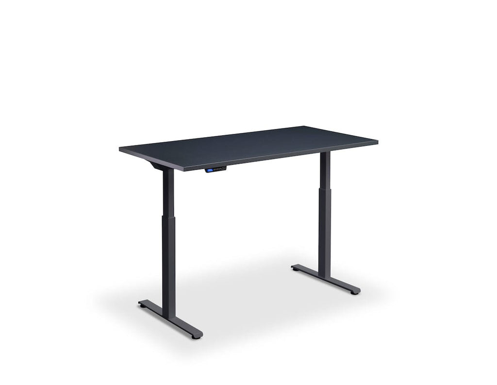 Lavoro Rusa Dual Motor Sit-Stand Desk - 600mm Deep Desktops - Anthracite Frame Accessories Lavoro Anthracite 1200x600 Anthracite