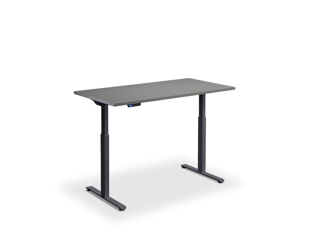 Lavoro Rusa Dual Motor Sit-Stand Desk - 600mm Deep Desktops - Anthracite Frame Accessories Lavoro Graphite 1200x600 Anthracite