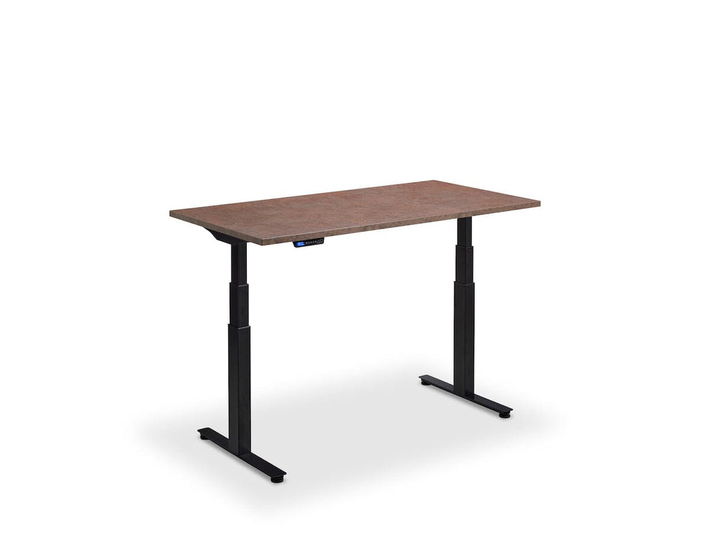 Lavoro Flyga Dual Motor Sit-Stand Desk - 800mm Deep Desktops - Black Frame Accessories Lavoro Ferro Bronze 1200x800 Black