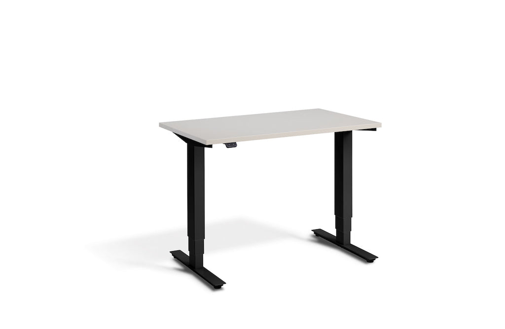 Lavoro Advance Mini Dual Motor Sit-Stand Desk - Black Frame Accessories Lavoro Cashmere  