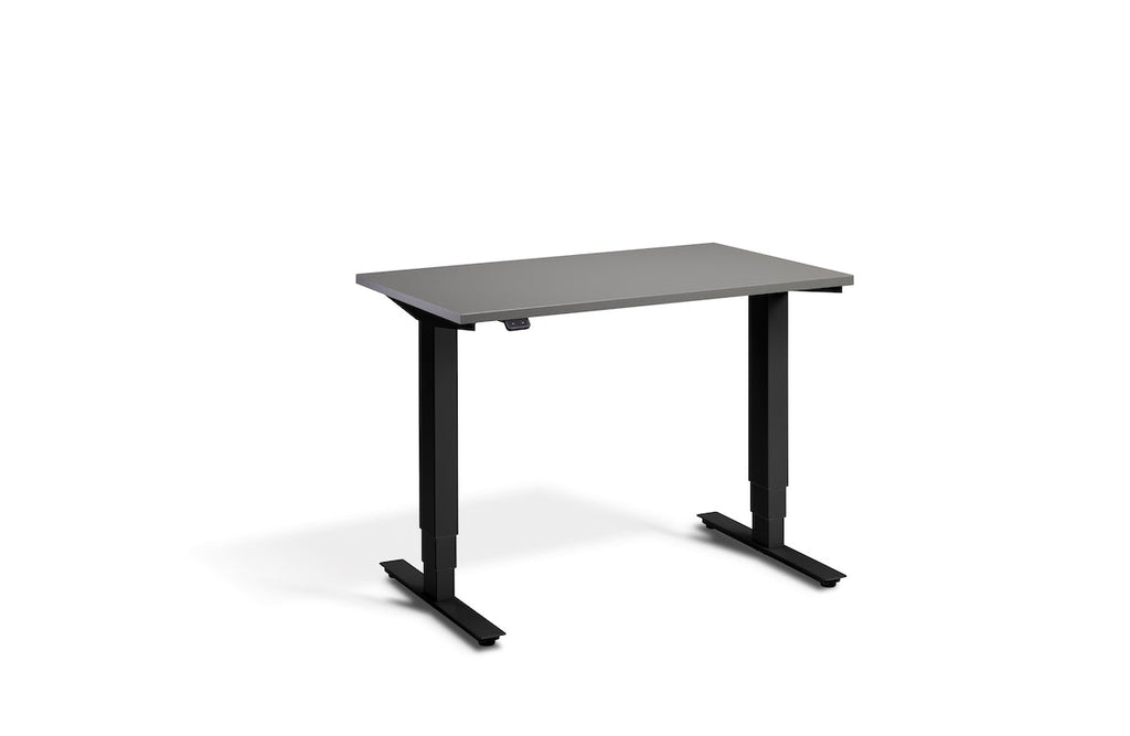 Lavoro Advance Mini Dual Motor Sit-Stand Desk - Black Frame Accessories Lavoro Graphite  