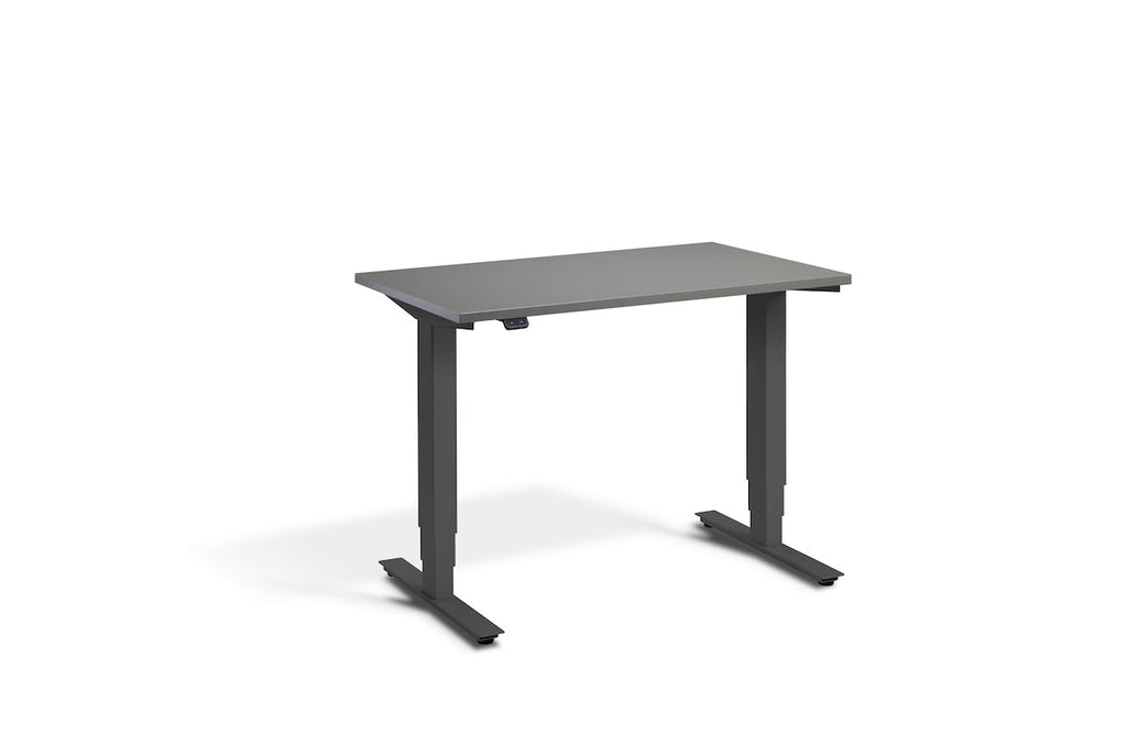 Lavoro Advance Mini Dual Motor Sit-Stand Desk - Dark Grey Frame Accessories Lavoro Graphite  