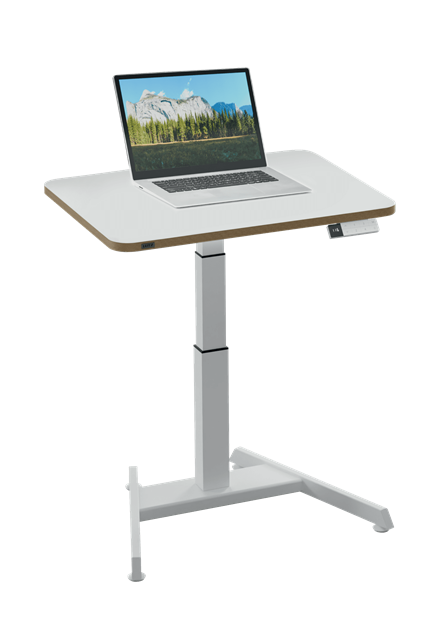 Leitz Ergo Small Electric Sit Standing Desk with Stand-Up Reminder Accessories Acco UK Ltd   