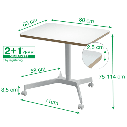 Leitz Ergo Small Sit Standing Desk Accessories Acco UK Ltd   