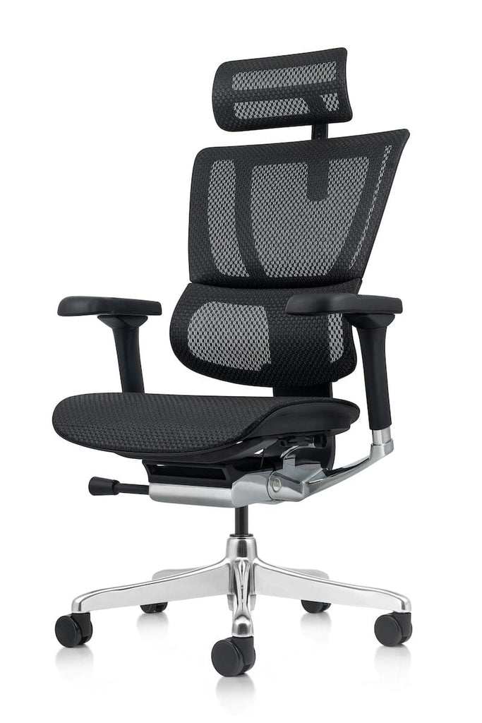 Mirus High Back Task Armchair with Headrest Accessories ComfortUK   