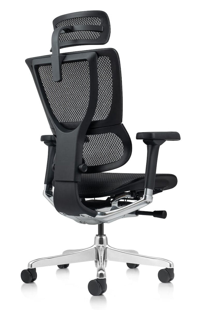 Mirus High Back Task Armchair with Headrest Accessories ComfortUK   