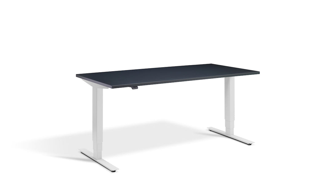 Lavoro Advance Dual Motor Sit-Stand Desk - 800mm Deep Desktops - Light Grey Frame Accessories Lavoro Anthracite 1200x800 Light Grey