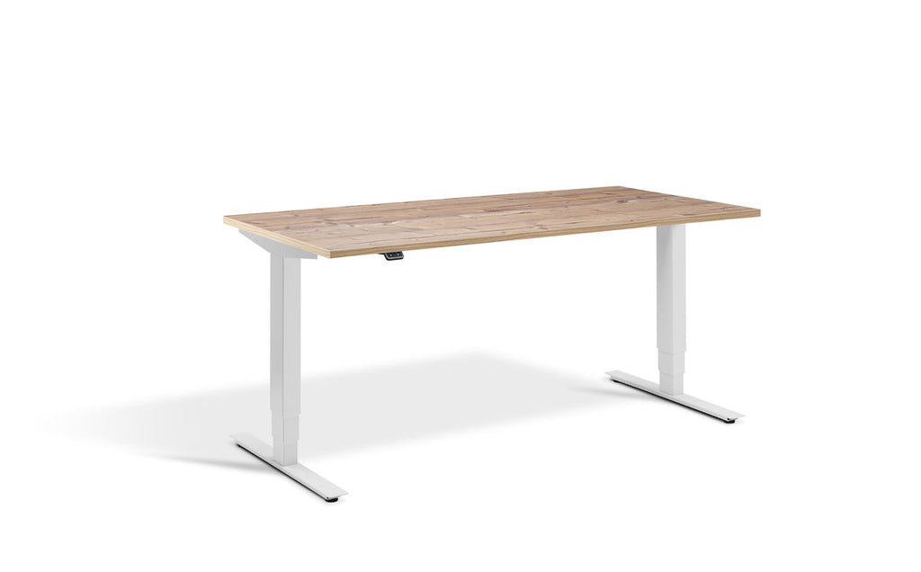 Lavoro Advance Dual Motor Sit-Stand Desk - 800mm Deep Desktops - Light Grey Frame Accessories Lavoro Timber 1200x800 Light Grey