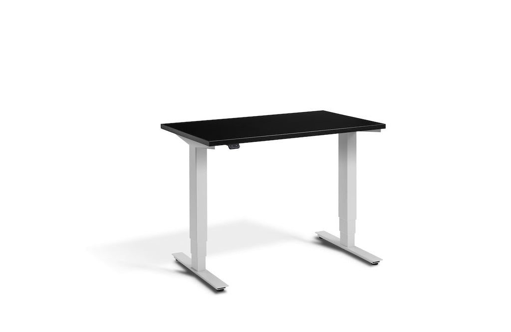 Lavoro Advance Mini Dual Motor Sit-Stand Desk - Light Grey Frame Accessories Lavoro Black  