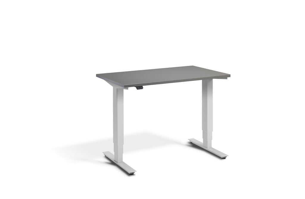 Lavoro Advance Mini Dual Motor Sit-Stand Desk - Light Grey Frame Accessories Lavoro Graphite  