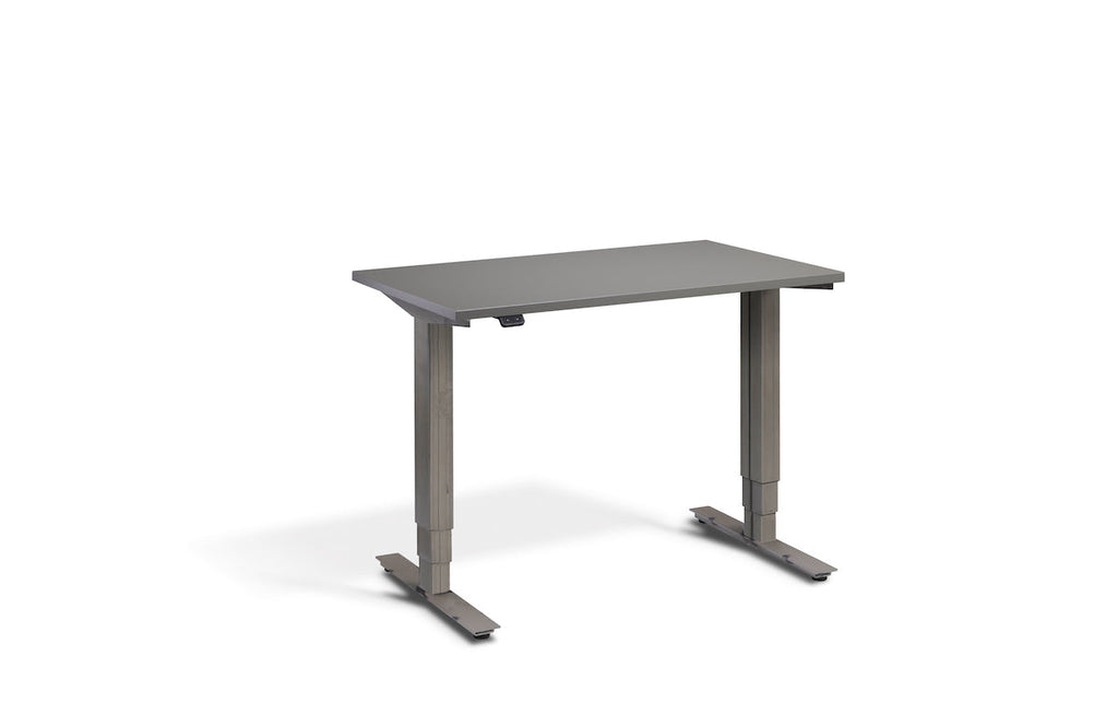 Lavoro Advance Mini Dual Motor Sit-Stand Desk - Raw Steel Frame Accessories Lavoro Graphite  