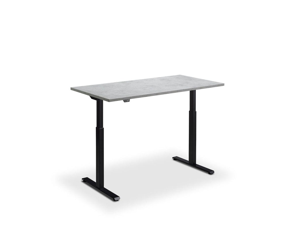 Lavoro Rusa Dual Motor Sit-Stand Desk - 600mm Deep Desktops - Black Frame Accessories Lavoro   