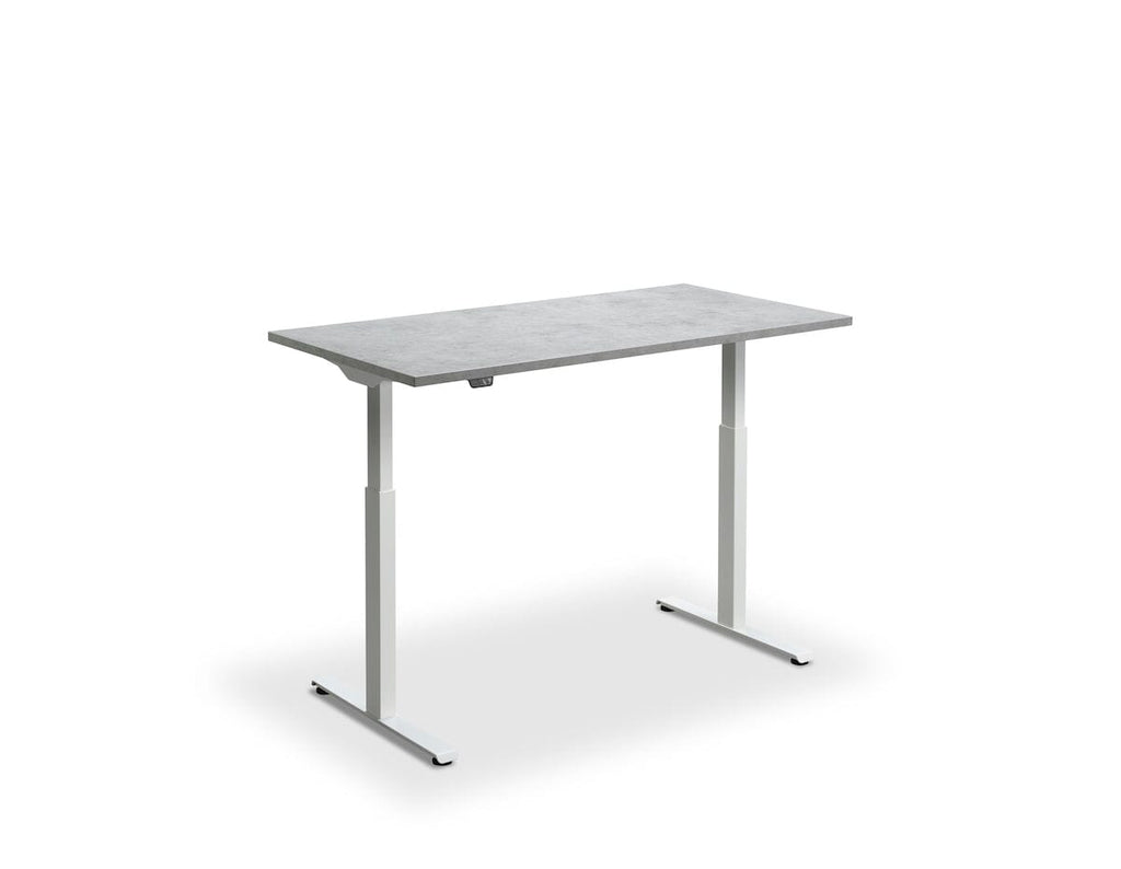 Lavoro Rusa Dual Motor Sit-Stand Desk - 600mm Deep Desktops - White Frame Accessories Lavoro   