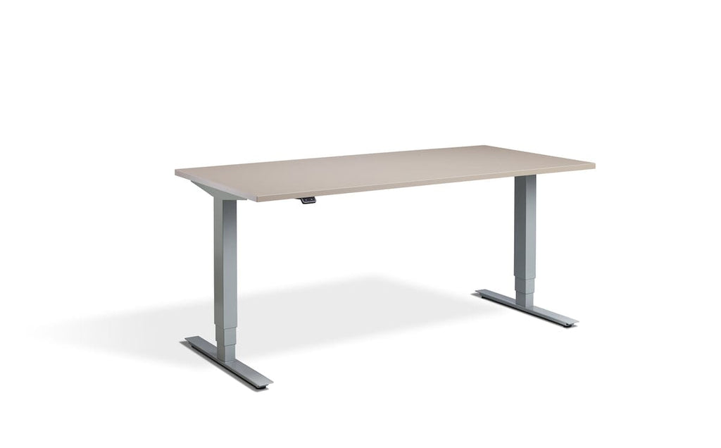 Lavoro Advance Dual Motor Sit-Stand Desk - 700mm Deep Desktops - Silver Frame Accessories Lavoro Stone 1200x700 Silver