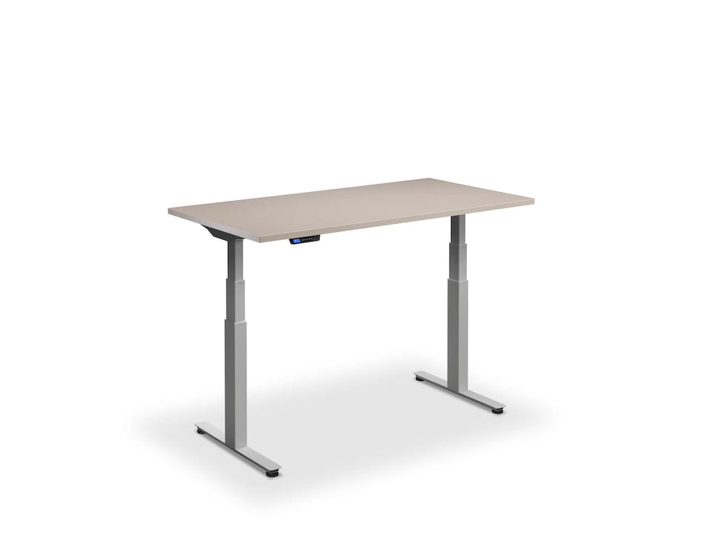 Lavoro Flyga Dual Motor Sit-Stand Desk - 800mm Deep Desktops - Silver Frame Accessories Lavoro