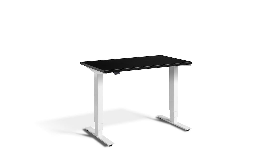 Lavoro Advance Mini Dual Motor Sit-Stand Desk - White Frame Accessories Lavoro Black  