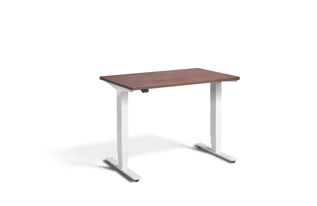 Lavoro Advance Mini Dual Motor Sit-Stand Desk - White Frame Accessories Lavoro Ferro Bronze  