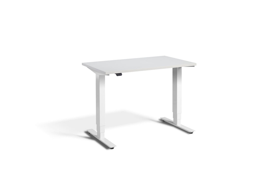 Lavoro Advance Mini Dual Motor Sit-Stand Desk - White Frame Accessories Lavoro Light Grey  