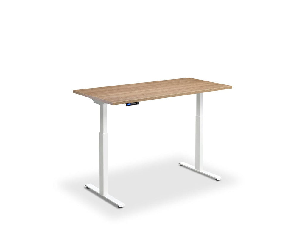 Lavoro Rusa Dual Motor Sit-Stand Desk - 700mm Deep Desktops - White Frame Accessories Lavoro