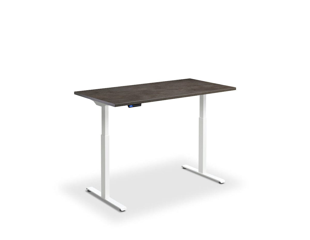 Lavoro Rusa Dual Motor Sit-Stand Desk - 700mm Deep Desktops - White Frame Accessories Lavoro