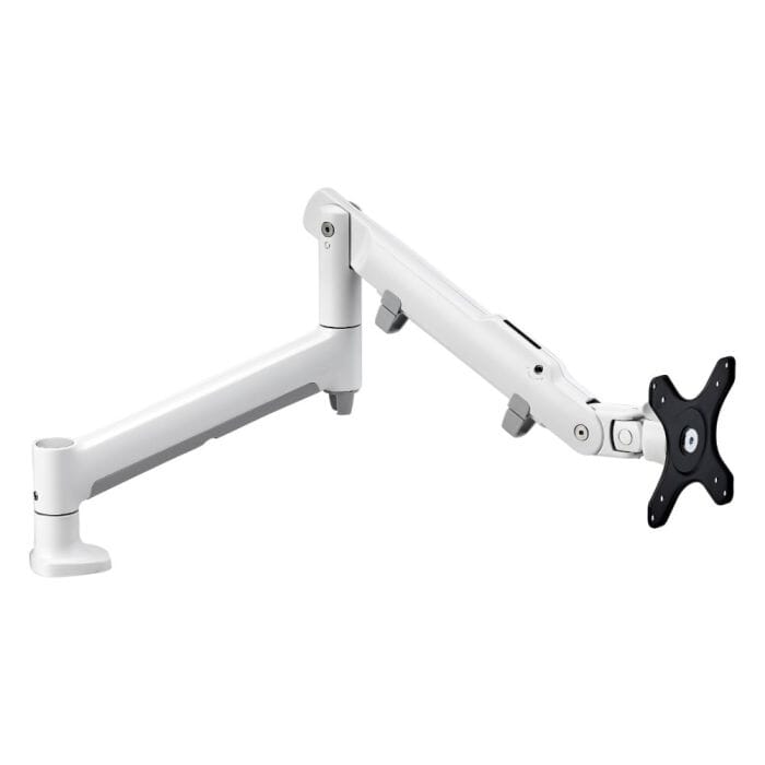 Atdec Single White Dynamic Arm Accessories Atdec   