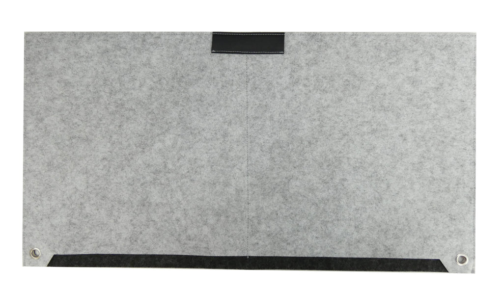 Accuratus Felt Laptop Desk Pad Accessories Accuratus Light Grey with Pen and Paper Compartment  