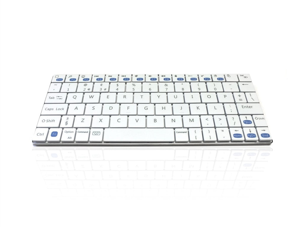 Accuratus Minimus - Minimalist Ultra Sleek Mini Bluetooth® Wireless Keyboard for Mac Accessories Accuratus White  