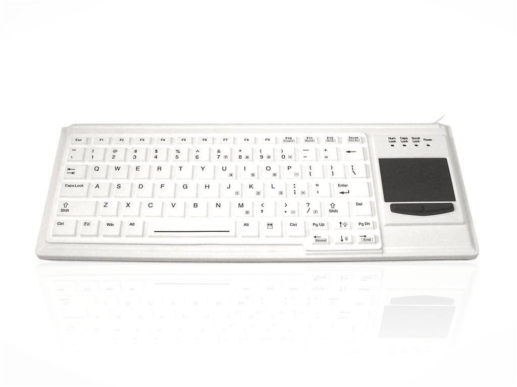 Accuratus K82F - USB Ruggedised Mini IP55 Keyboard with Touchpad Accessories Accuratus   