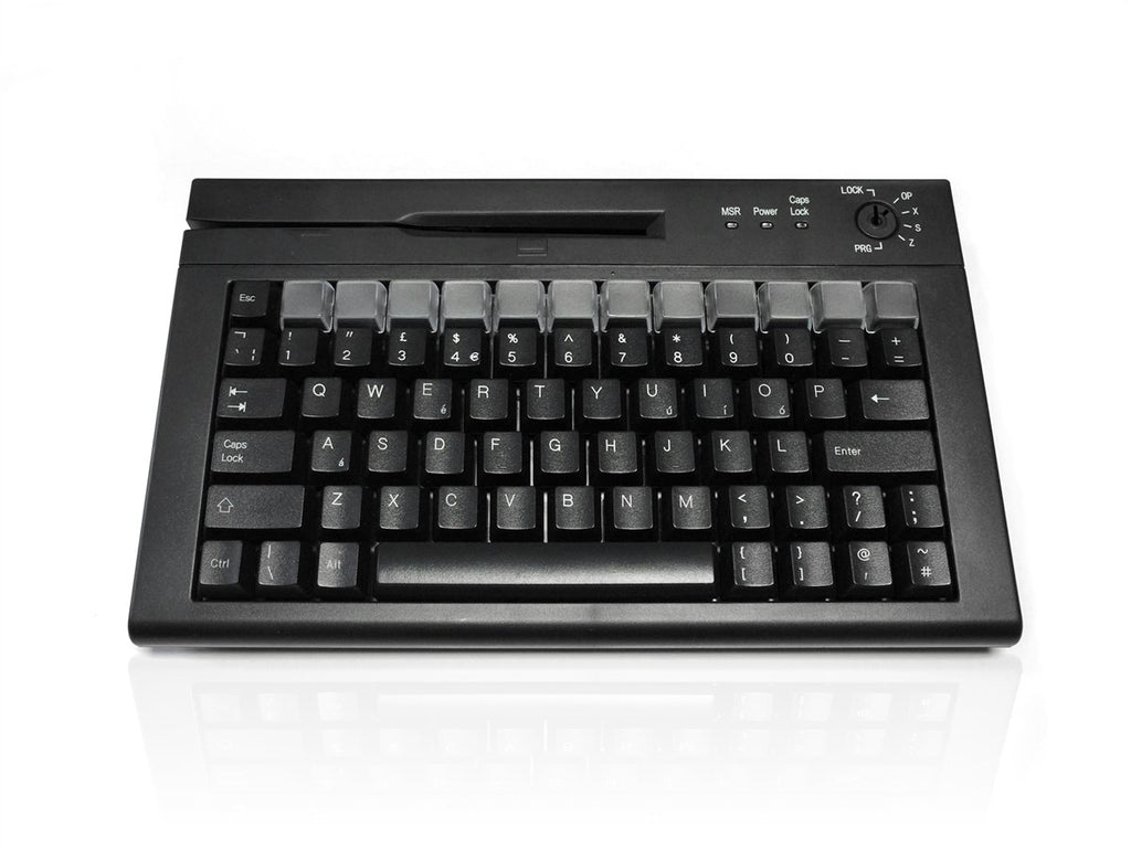 Accuratus S69A - USB Mini EPOS Keyboard with MSR, Keylock and 12 Fully Programmable POS Grade Keys Accessories Accuratus   