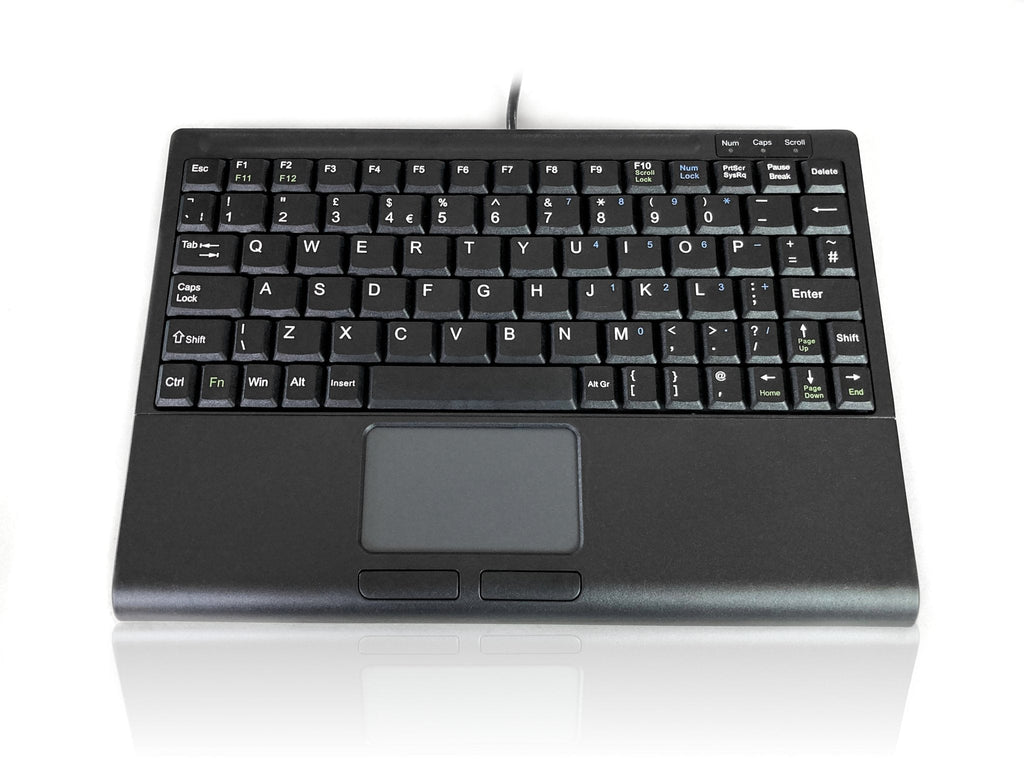 Accuratus 3410 - USB Super Mini Micro Scissor Key Keyboard with Touchpad Accessories Accuratus   