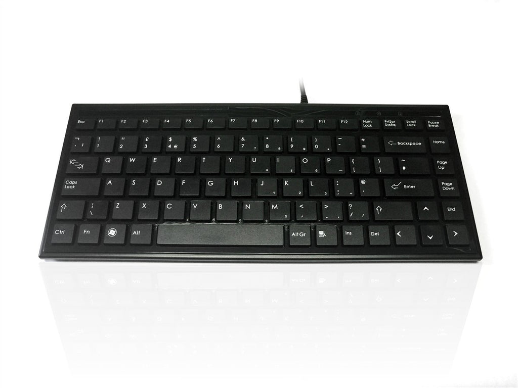 Accuratus 395 Black - USB Super Slim Mini Keyboard with Square Modern Keys Accessories Accuratus   