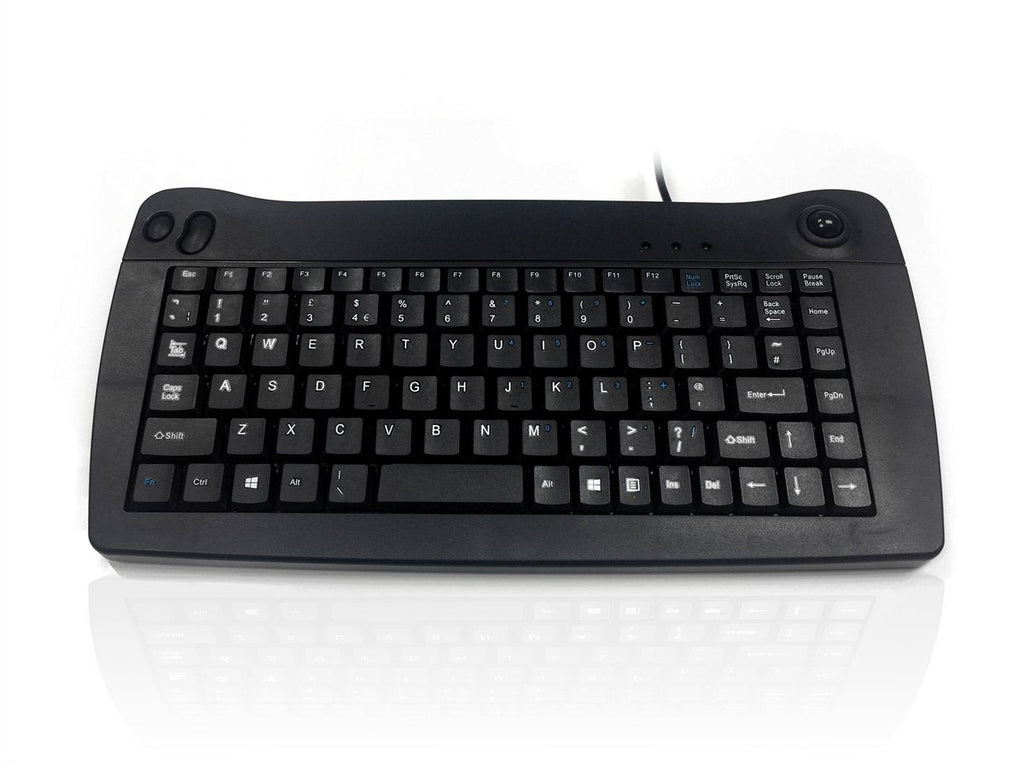 Accuratus 5010 - USB Mini All in One Keyboard with Trackball Accessories Accuratus   