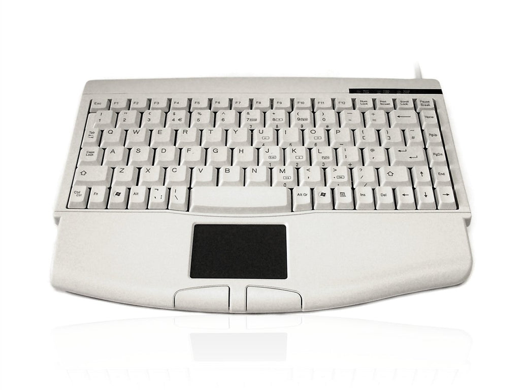 Accuratus 540 - USB Professional Mini Keyboard with Touchpad Accessories Accuratus Beige  