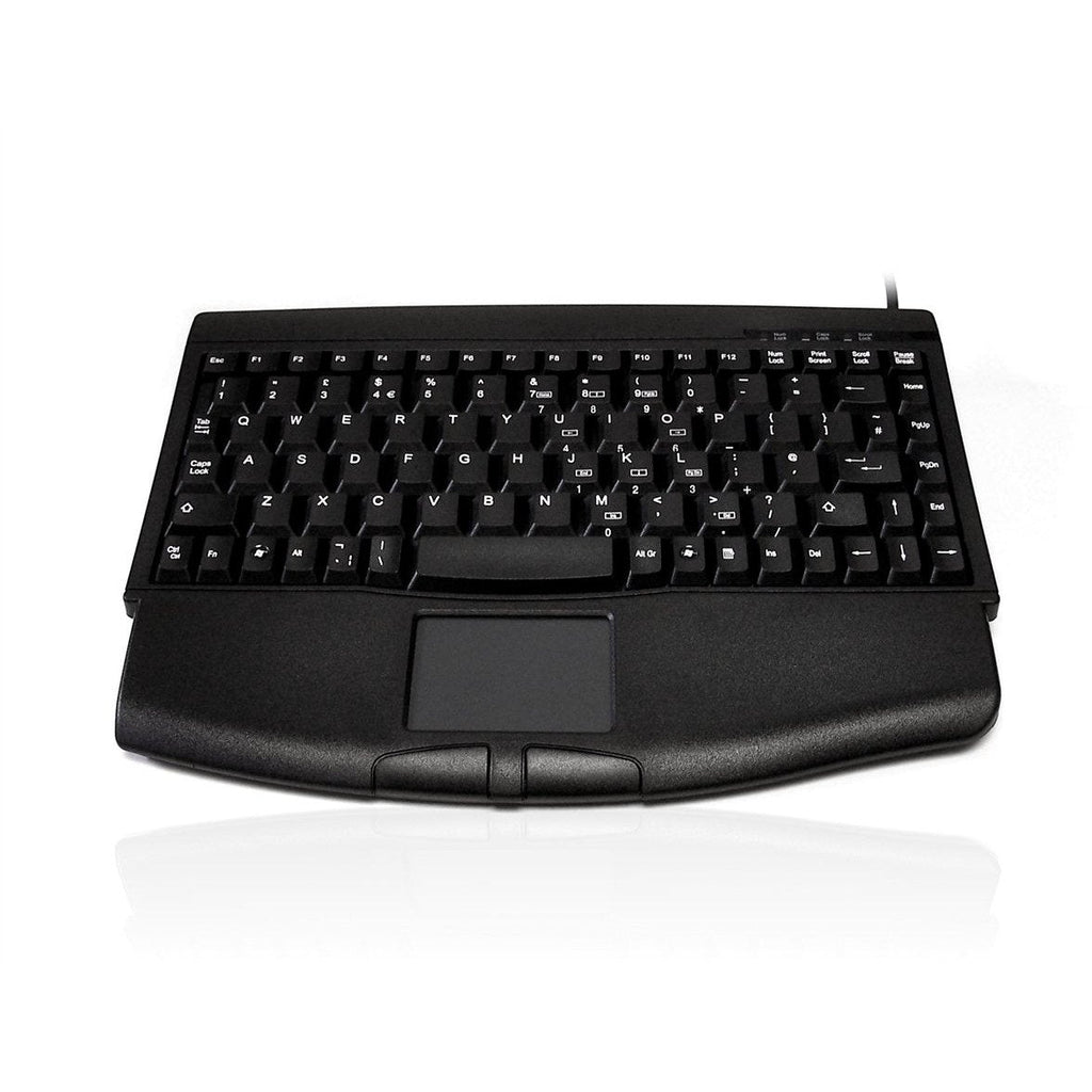 Accuratus 540 - USB Professional Mini Keyboard with Touchpad Accessories Accuratus Black  