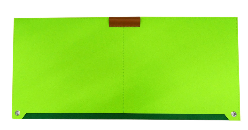 Accuratus Felt Laptop Desk Pad Accessories Accuratus Green  